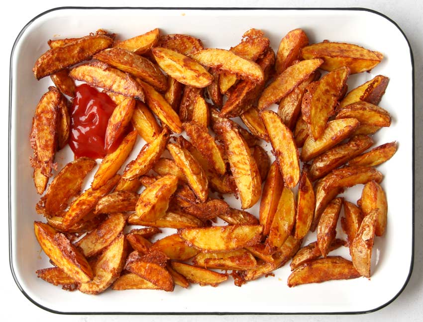 Parmesan Wedges aus dem Backofen