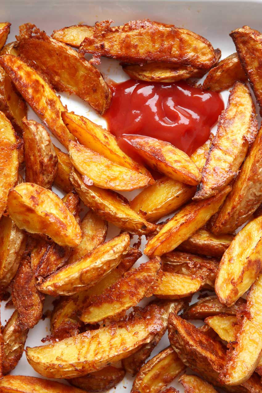 Potato Parmesan Wedges
