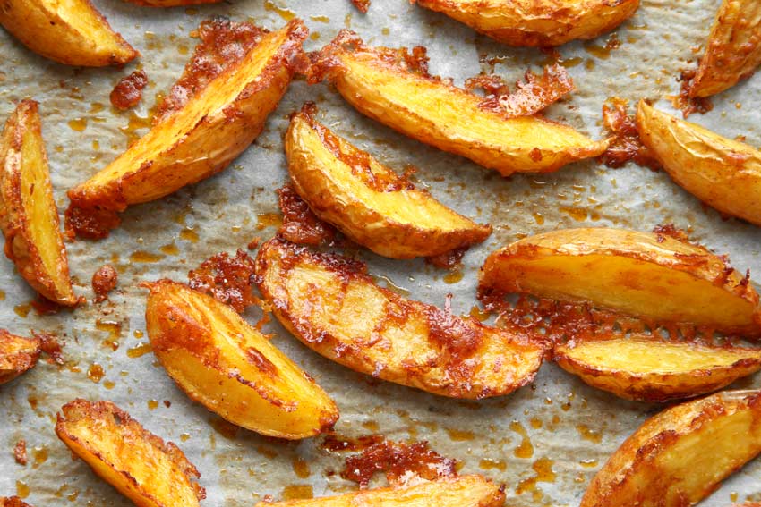 Parmesan Kartoffelspalten