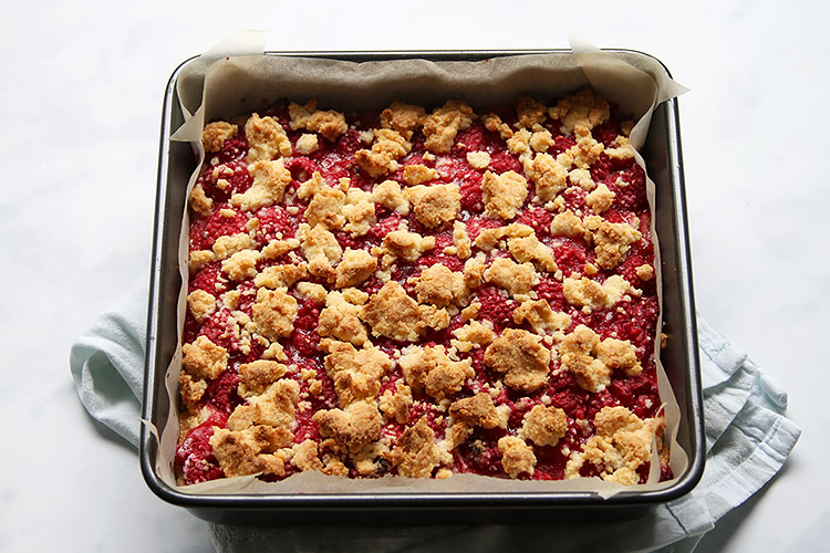 Streuselkuchen gebacken