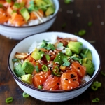 Hawaiianische Ahi Poke Bowl