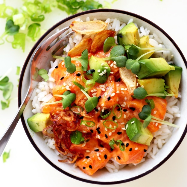 Rezept Ahi Poke mit Lachs