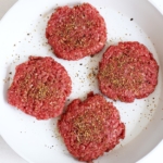 Rezept Burger Patties mit dry rub