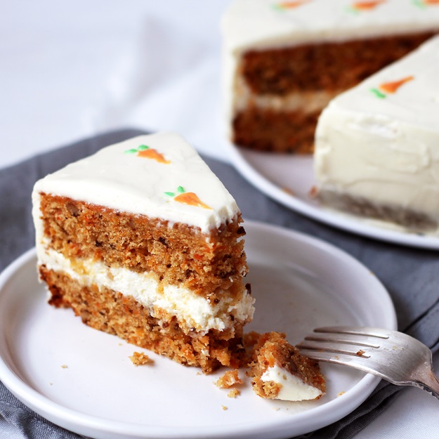 Carrot Cake with Cream Cheese Frosting » Taste of Travel