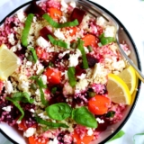 Rezept Couscous Salat mit Karotten und Rüben