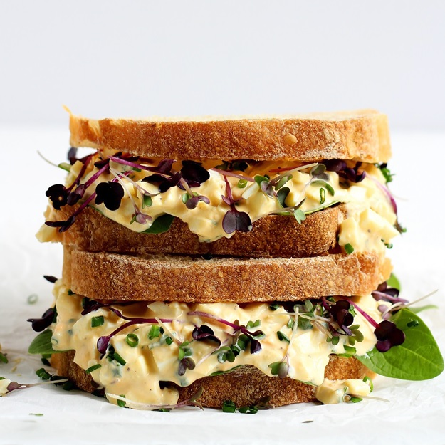 Rezept Egg Sandwich mit Sprossen