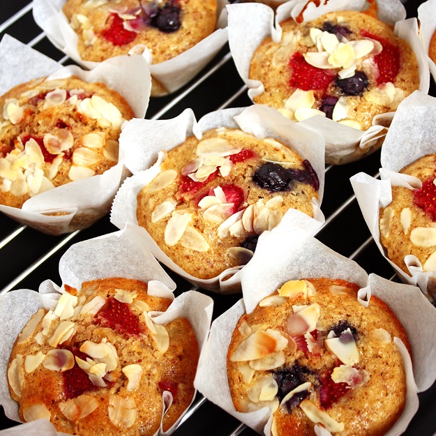 Rezept Muffins mit Früchten » Taste of Travel