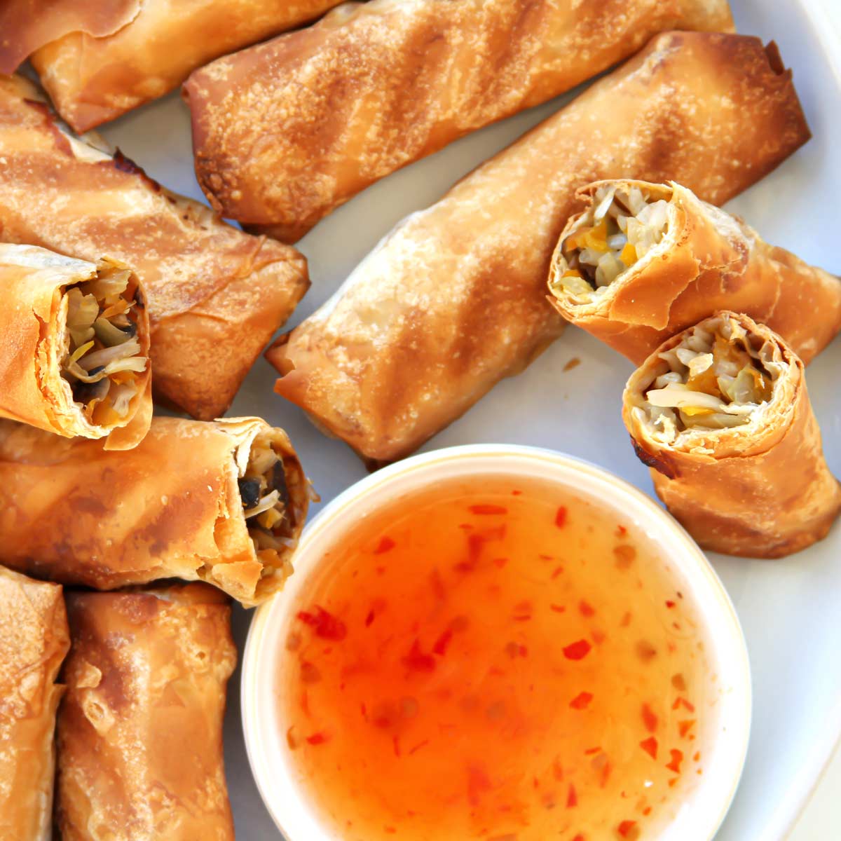 Frühlingsrollen aus dem Backofen » Taste of Travel