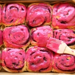 Pinke Heidelbeerschnecken