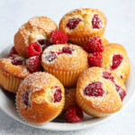 Friands mit Himbeeren