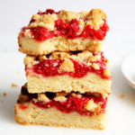 Raspberry Crumble Bars – Himbeer Streuselkuchen