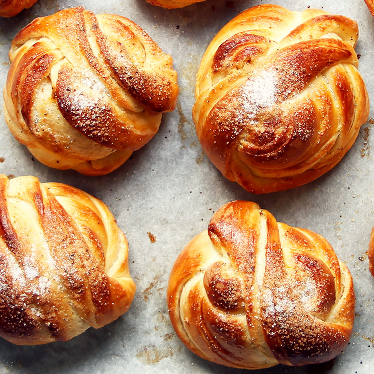 Schwedische Kardamom Schnecken – mit Video