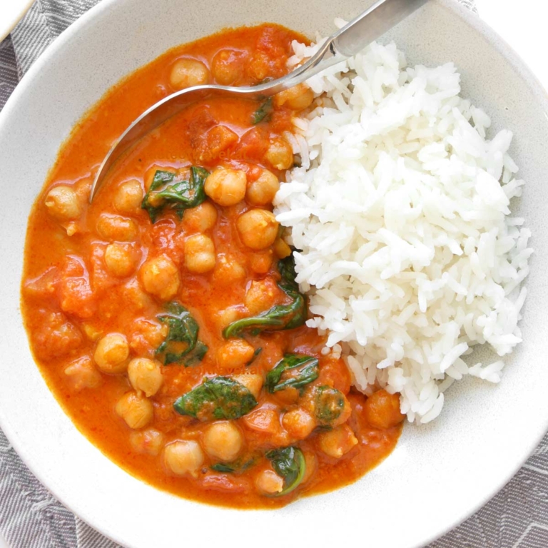 Kichererbsen Tomaten Curry
