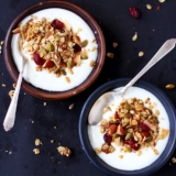 Rezept Kürbiskern Granola mit Sonnenblumenkernen