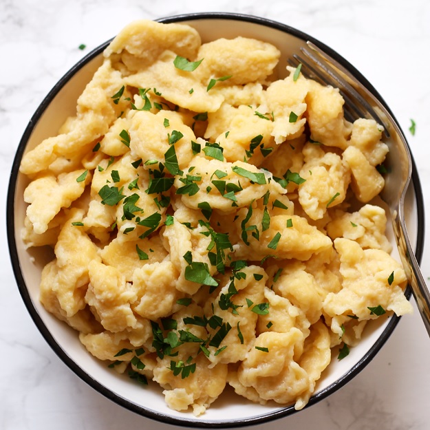 Rezept Nockerl für Gulasch
