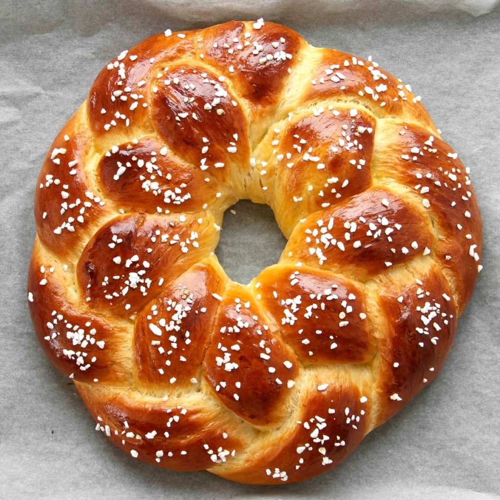 Osterkranz Hefeteig