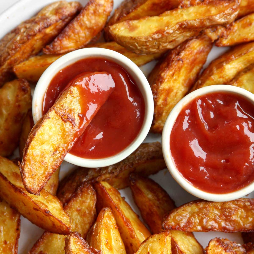 Potato Parmesan Wedges