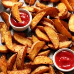 Knusprige Potato Wedges aus dem Ofen