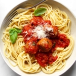 Spaghetti and Meatballs