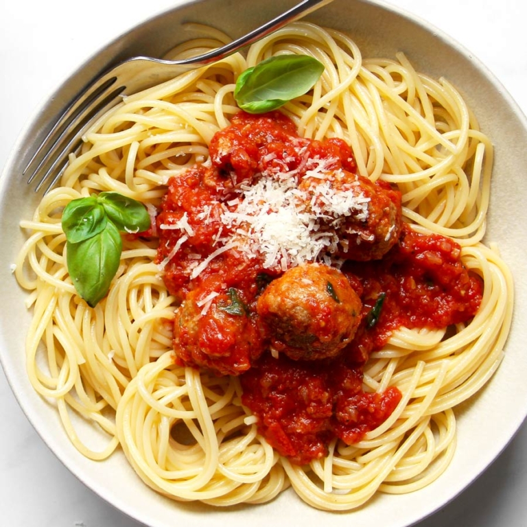 Rezept Spaghetti und Meatballs