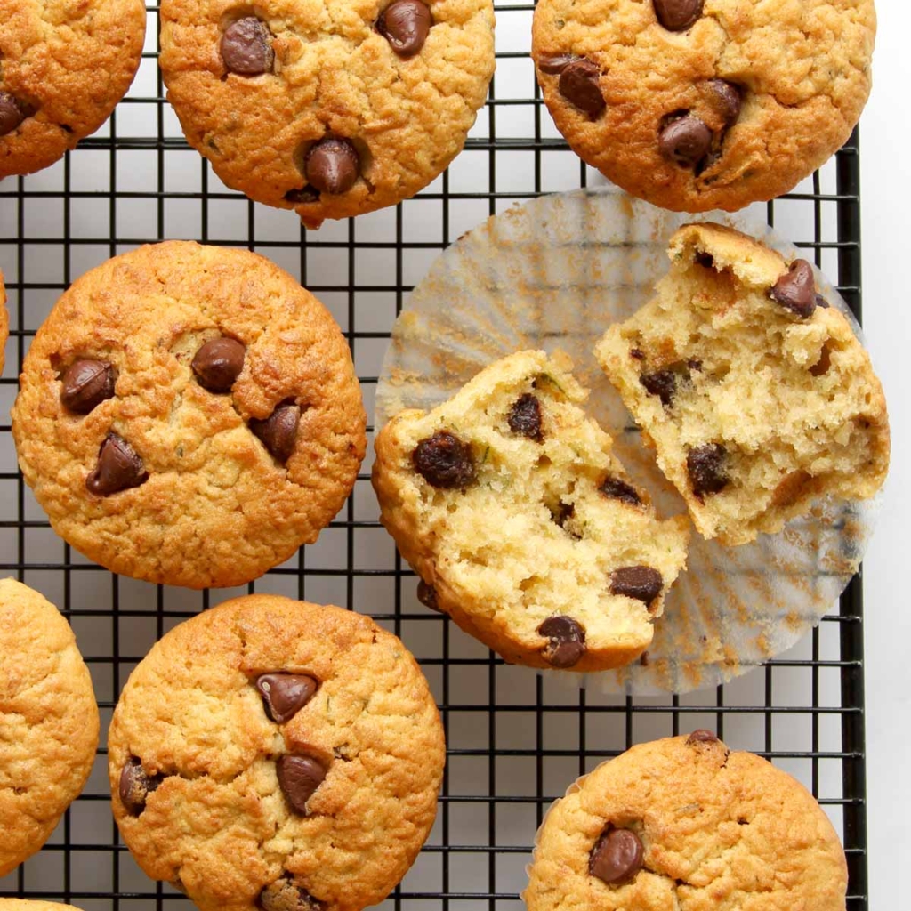 Zucchini Schoko Muffins