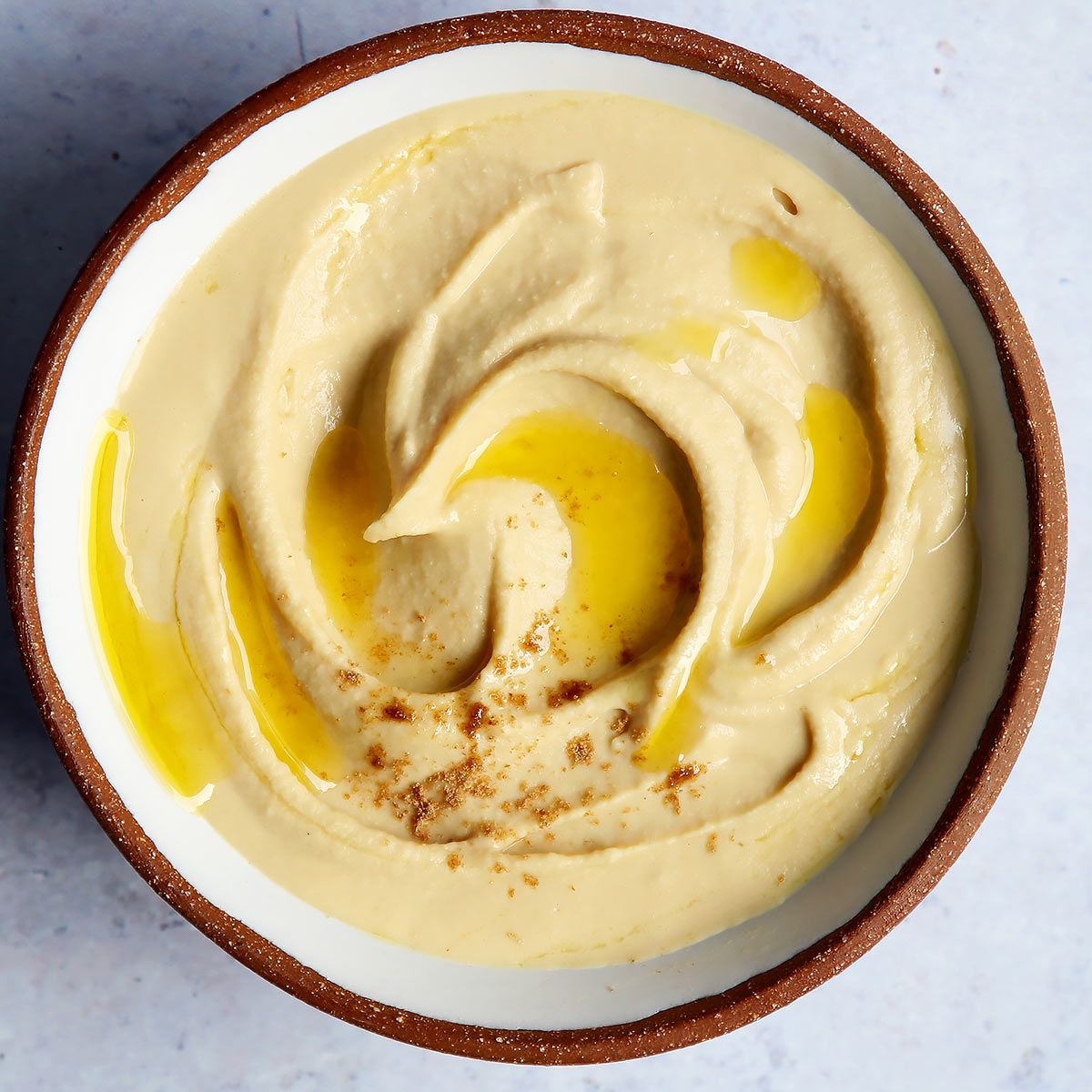 Cremiges Hummus - Kichererbsenpüree