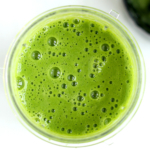 Rezept grüner Smoothie mit Spinat