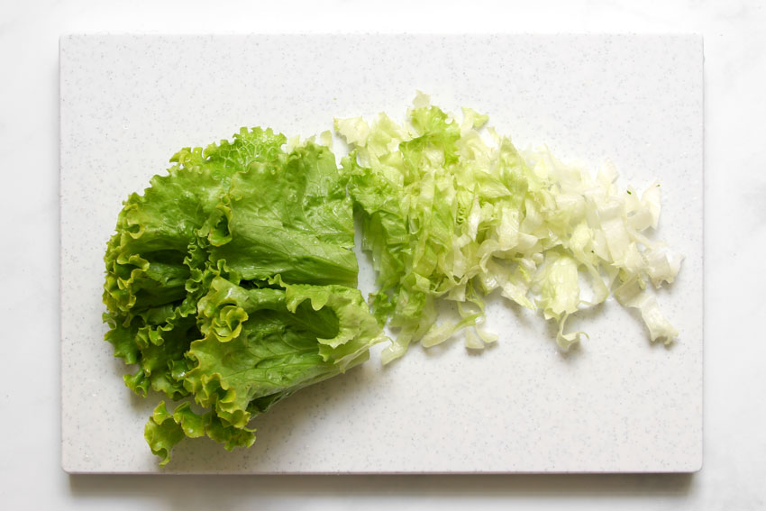 Salatstreifen
