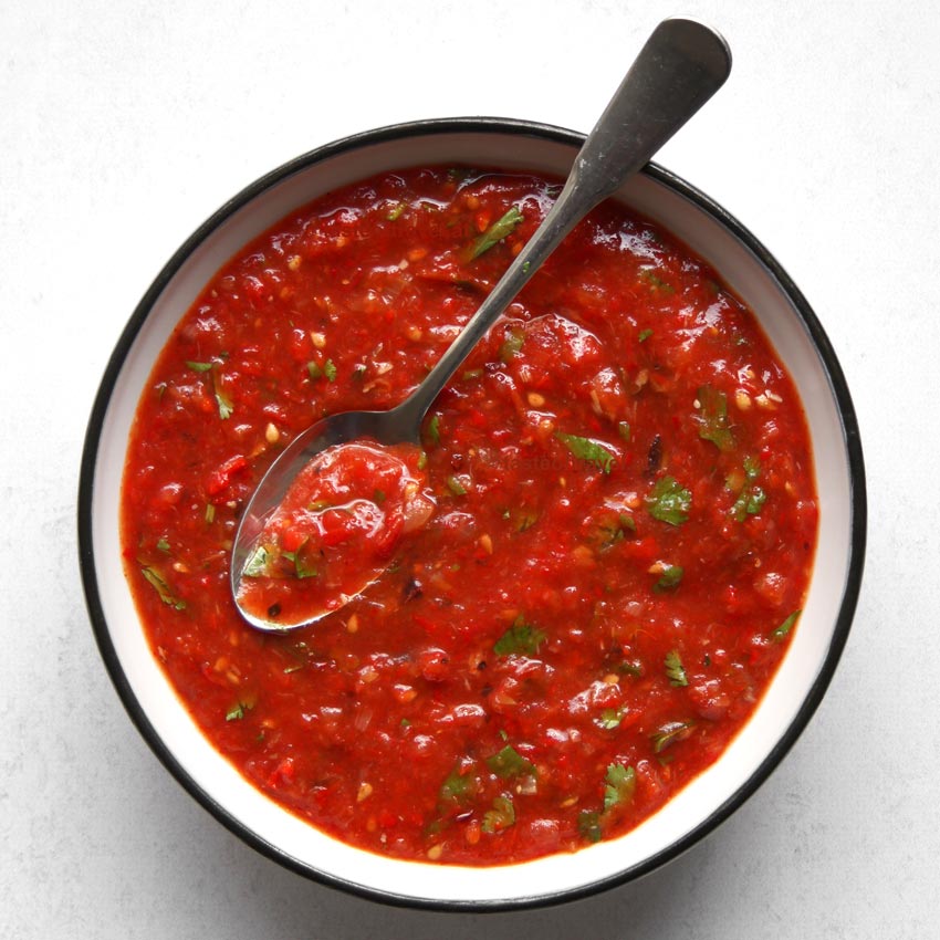 Salsa Roja einfaches Rezept