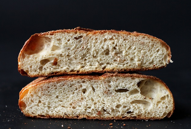 Sauerteig Topfbrot ohne Kneten