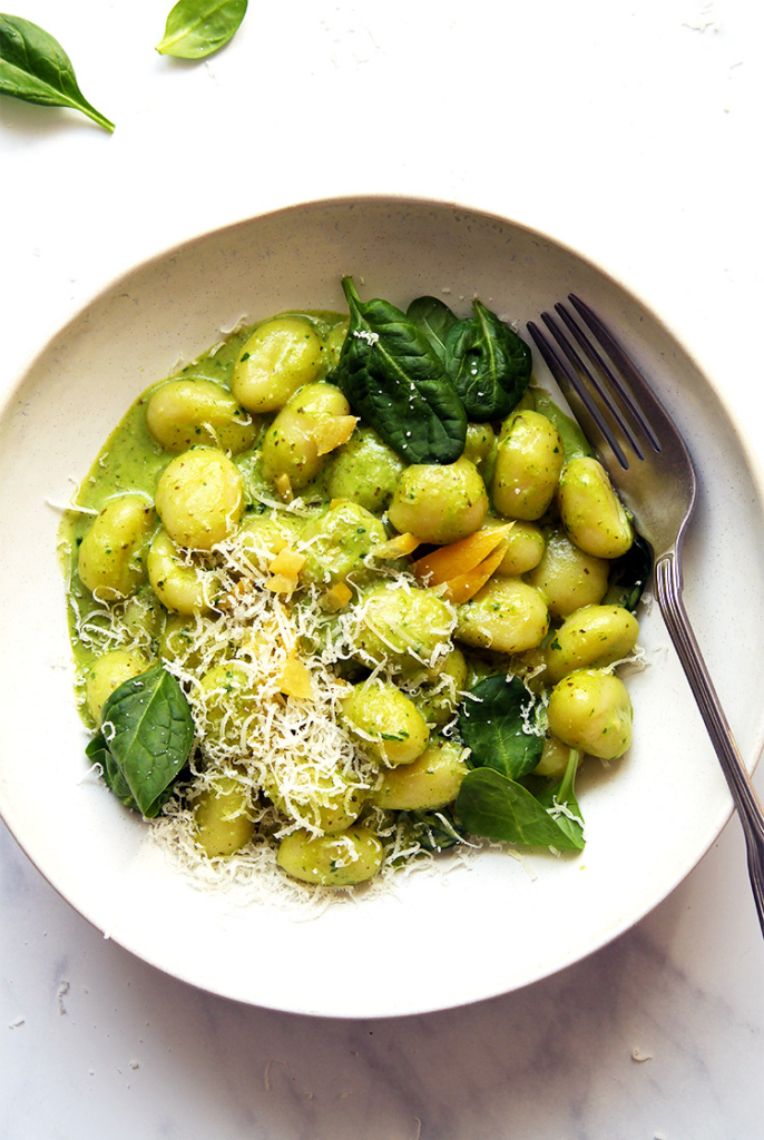 10-Minuten Basilikum Gnocchi » Taste of Travel