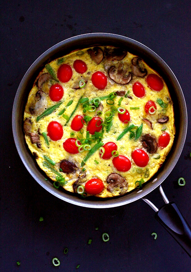 Schnelle Gemüse-Frittata Rezept