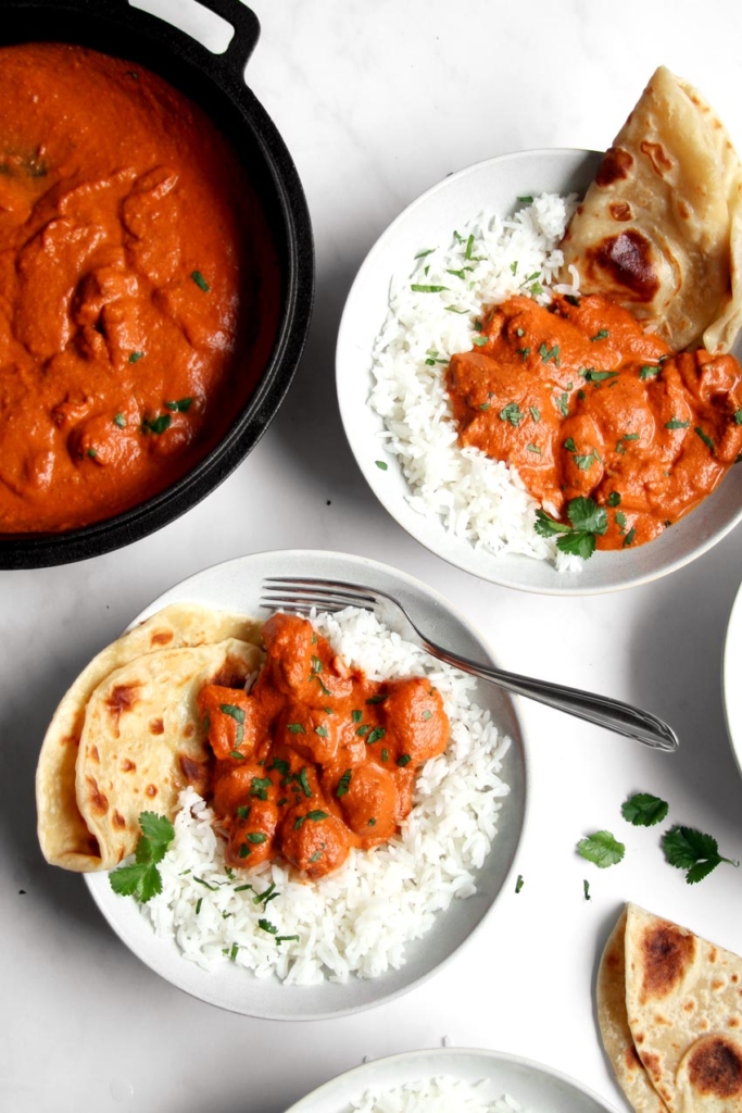 Butter Chicken auf Reis