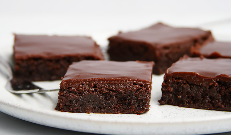 Schoko Mohn Brownies