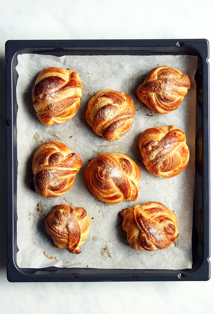 Schwedische Kardamomschnecken Rezept