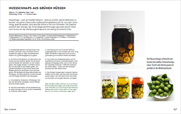 Screenshot aus Kochbuch Rezept Nussschnaps