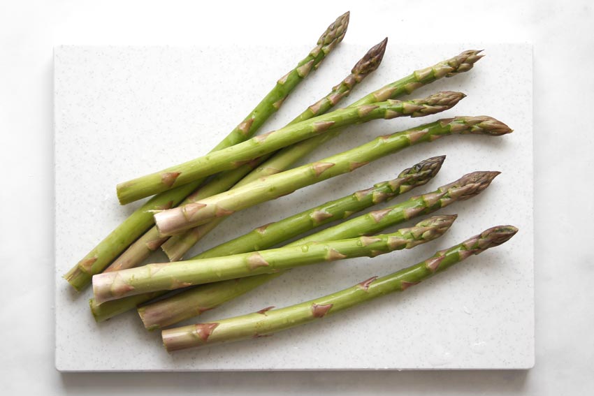 grüner Spargel