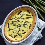 Spargel-Quiche