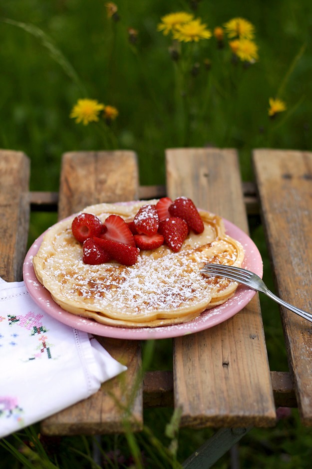 Süße Waffeln