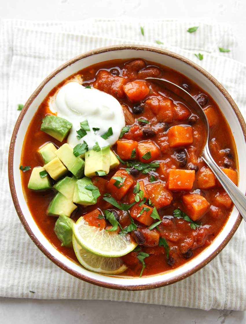Süßkartoffel Chili Rezept