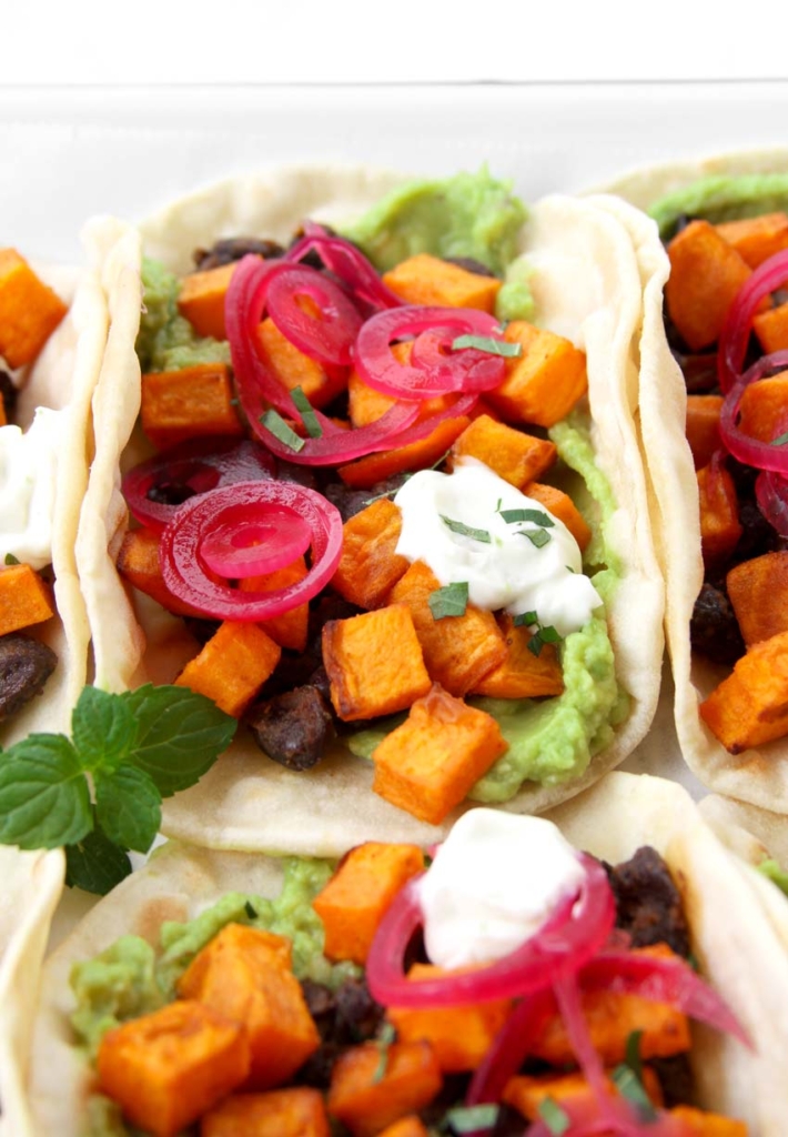 Süßkartoffel Tacos » Taste of Travel