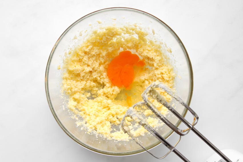 Teig Lemon Crinkle Cookies