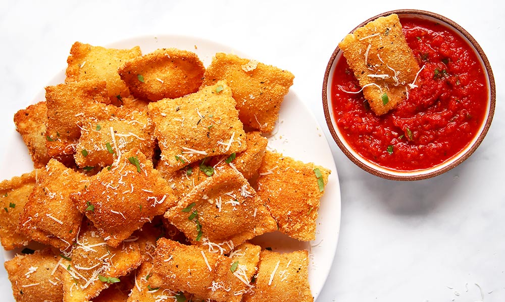 Toasted Ravioli Rezept Super Bowl