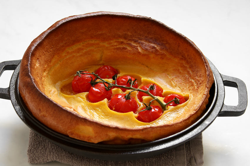 Dutch Baby mit Rösttomaten