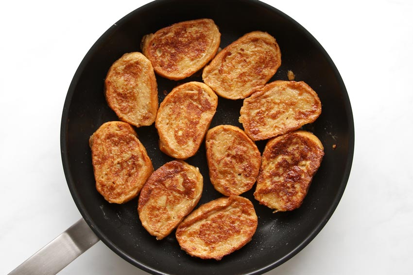 Torrejas in Pfanne