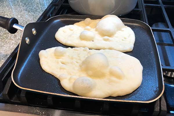 Naan von Userin gekocht