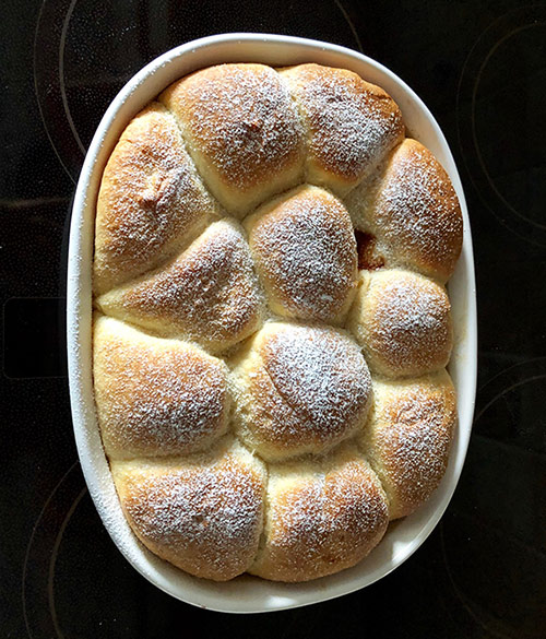 Rezept gefüllte Buchteln