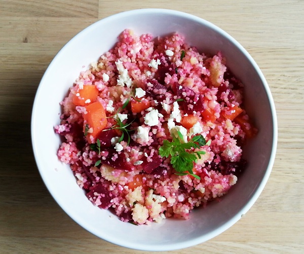 Einfacher Couscous Salat nach Rezept von Taste of Travel