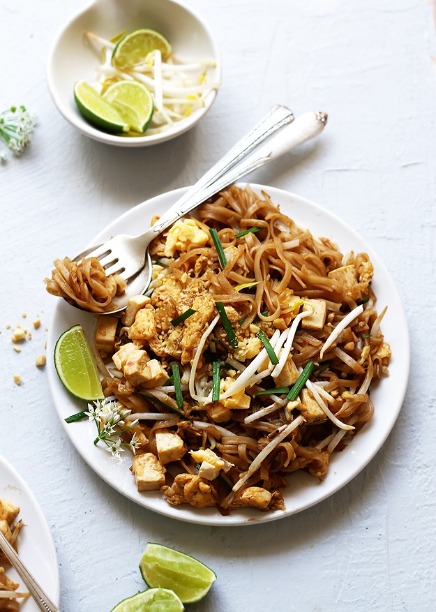 Vegetarisches Pad Thai Rezept