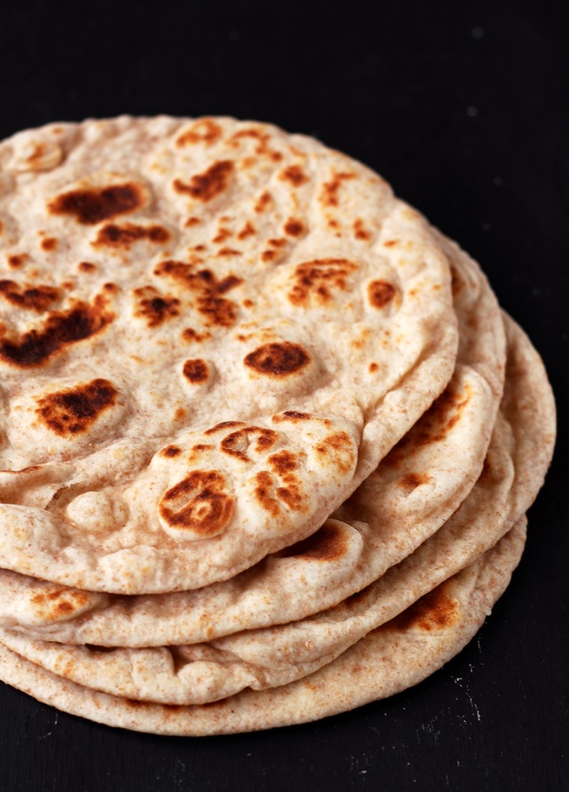 Luftiges Vollkorn Naan Rezept